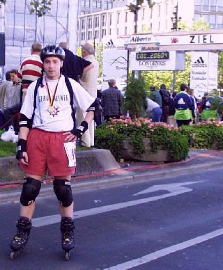 ...kurz nach dem Zieleinlauf